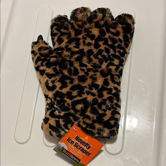 Ruff Hewn Other - Ruff Hewn Leopard Print Ice Scraper NWT